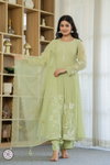 KF 1107 Kalaai Chanderi Silk Kurti With Bottom Dupatta Wholesalers In Surat
